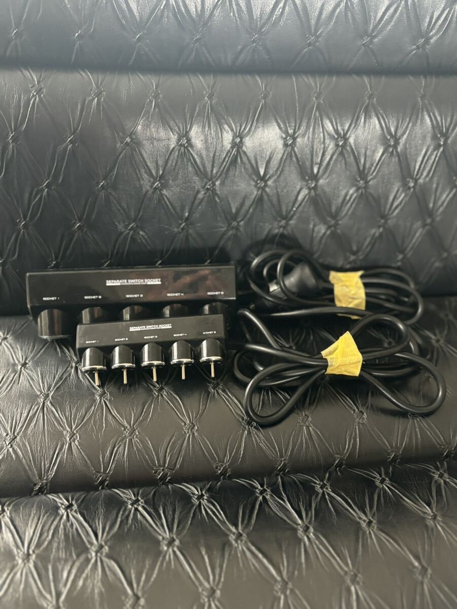 ★分配器 ★セパレートスイッチ★5連ソケット_1
