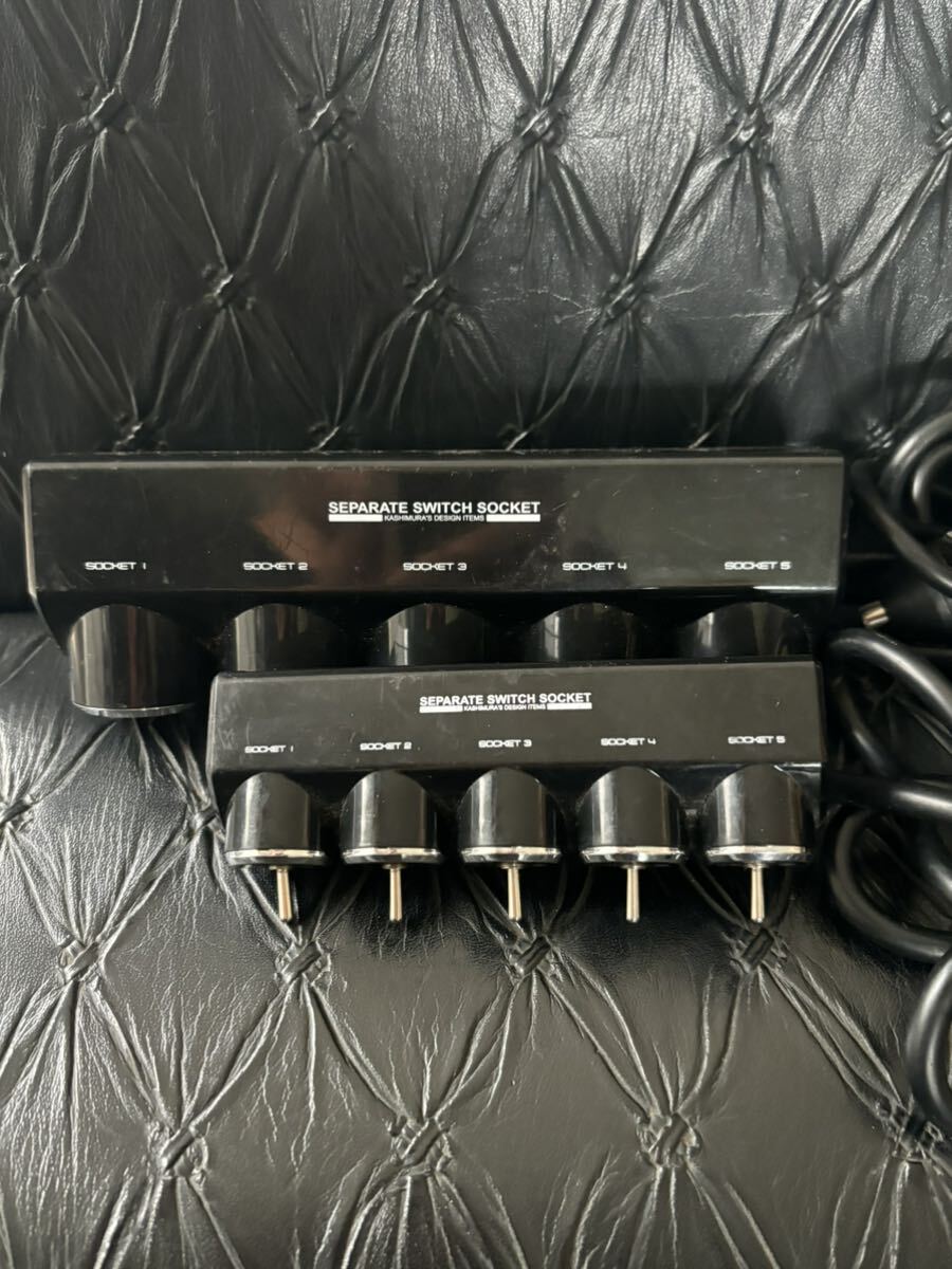 ★分配器 ★セパレートスイッチ★5連ソケット_2