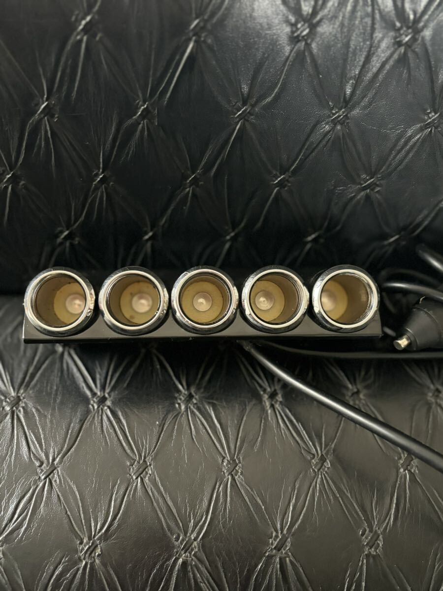 ★分配器 ★セパレートスイッチ★5連ソケット_4