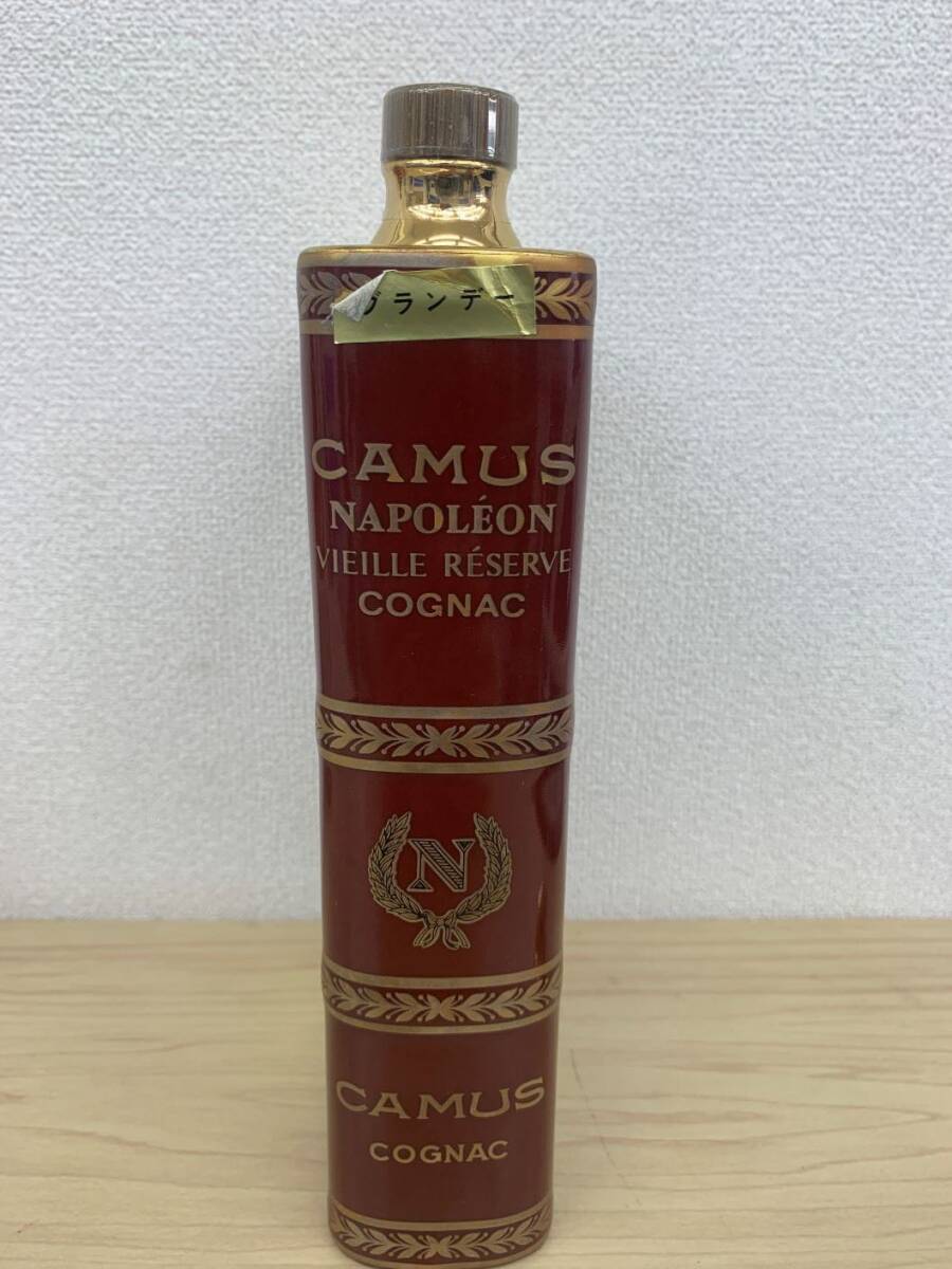CAMUS（カミュ）ナポレオン ブック 40％ 700ml 赤陶器 VIELLE RESERVE