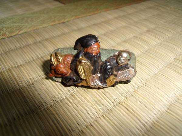 煙管　煙草　金具　根付　目貫　刀装具_1