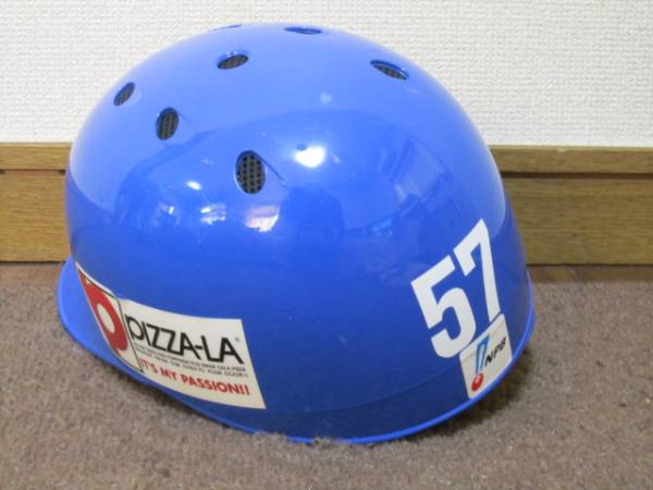 元西武ライオンズ 上田浩明選手実使用ヘルメット(記念ユニフォーム