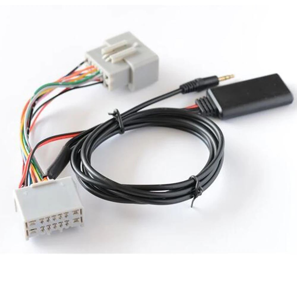 ボルボc30s40 v40 v50 s60 s70 c70 v70 xc70 s80xc90用bluetoothモジュールAUXINオーディオアダプター_1