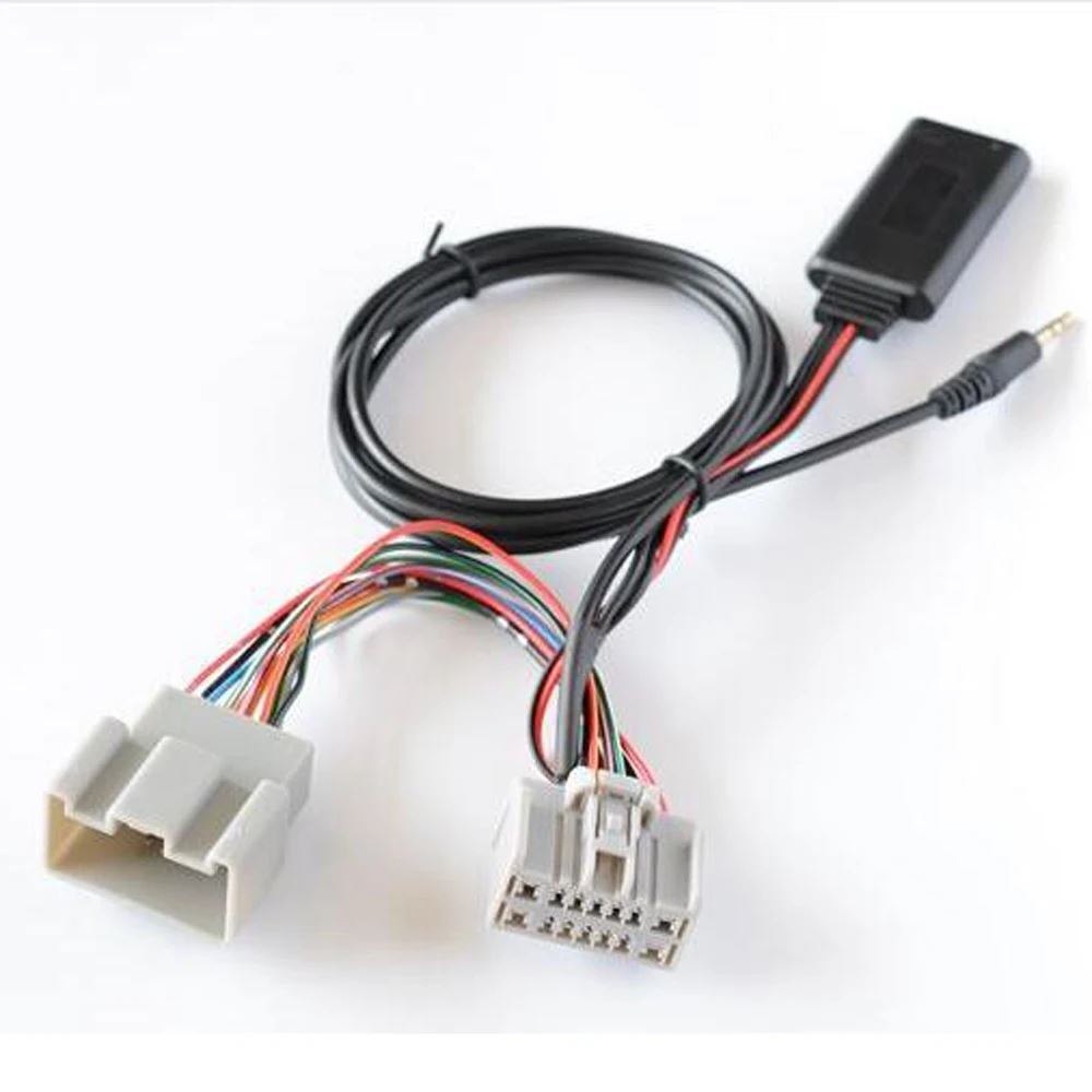 ボルボc30s40 v40 v50 s60 s70 c70 v70 xc70 s80xc90用bluetoothモジュールAUXINオーディオアダプター_2