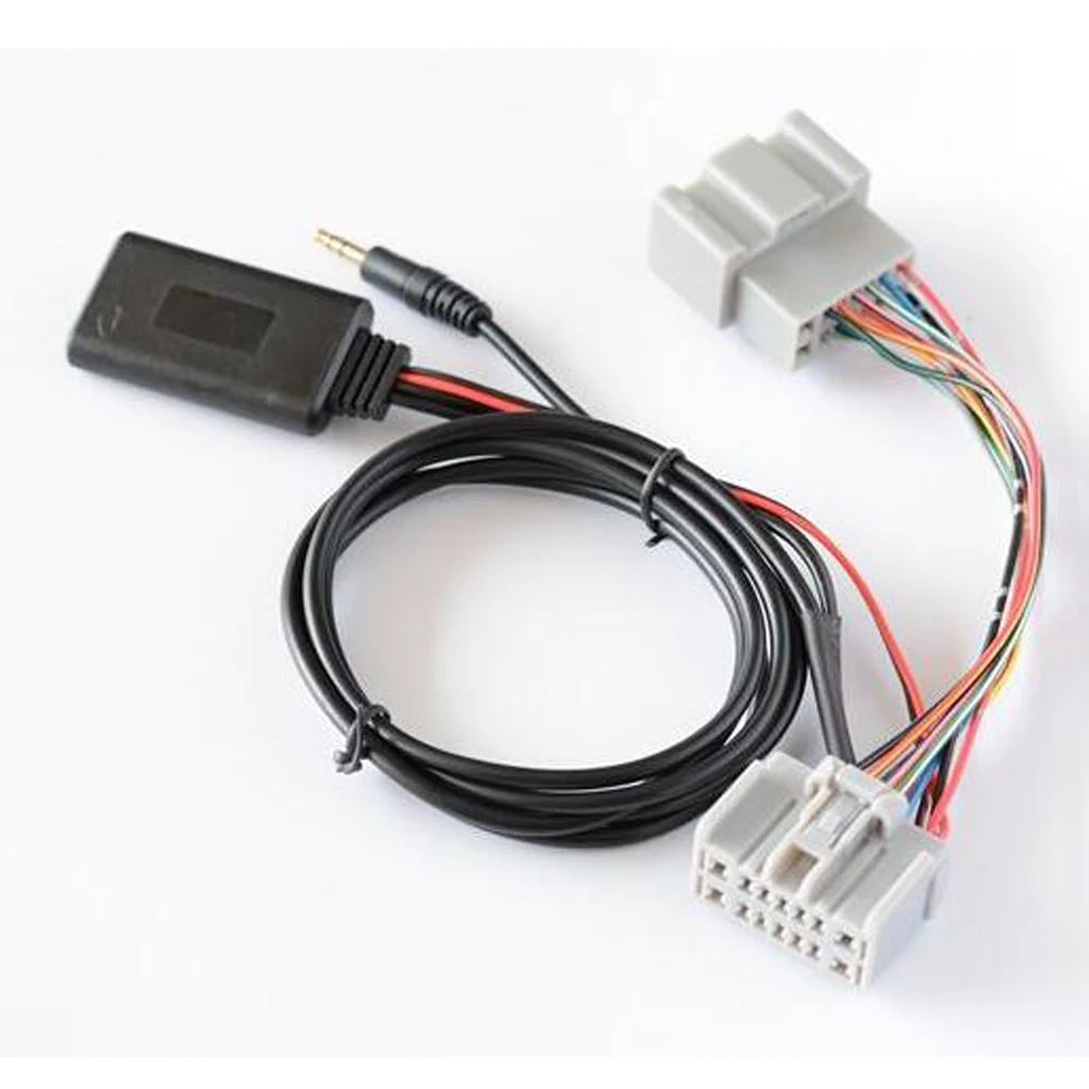 ボルボc30s40 v40 v50 s60 s70 c70 v70 xc70 s80xc90用bluetoothモジュールAUXINオーディオアダプター_3