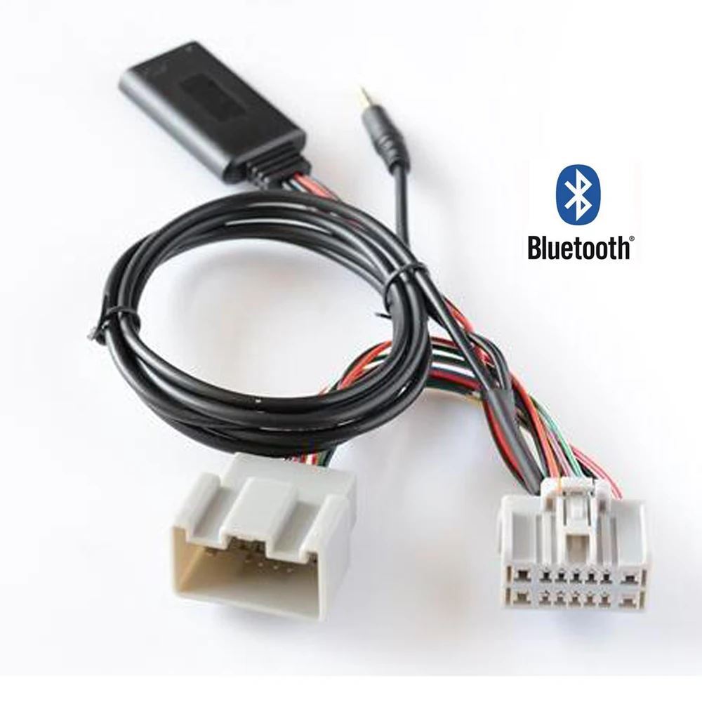 ボルボc30s40 v40 v50 s60 s70 c70 v70 xc70 s80xc90用bluetoothモジュールAUXINオーディオアダプター_4