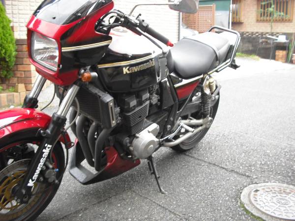 福岡発！ZRX400 カスタム多数！車検有り！赤黒(251cc-400cc)｜売買され