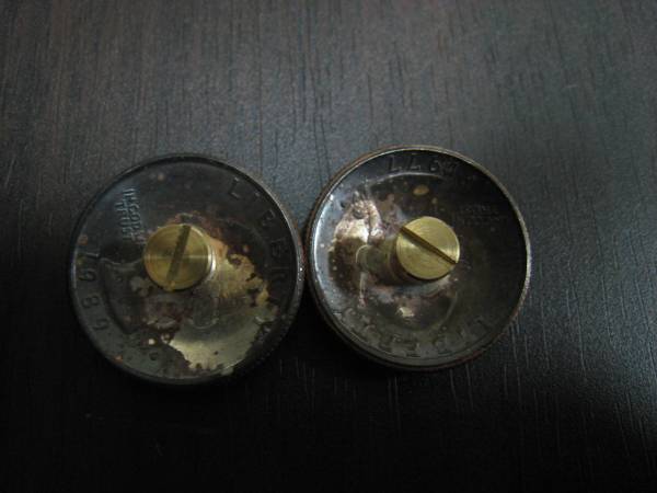 アメリカ　イーグル　25セント　コンチョ　送料120円　即決。_2