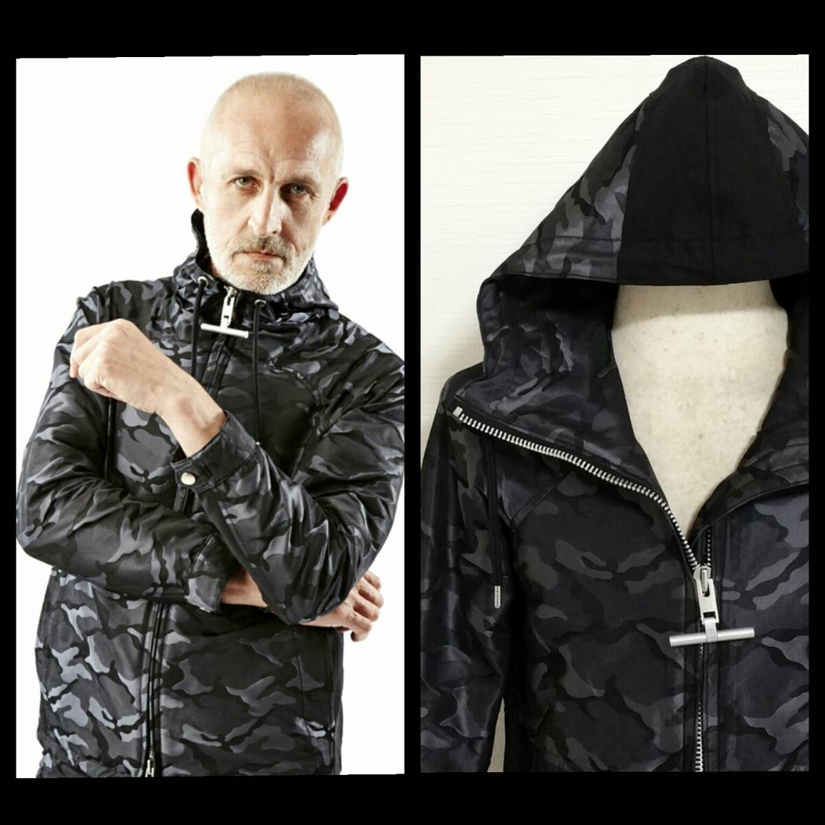 Safari掲載品70200円AKM×MIGHTY MACマリンパーカー海レジャー仕様 
