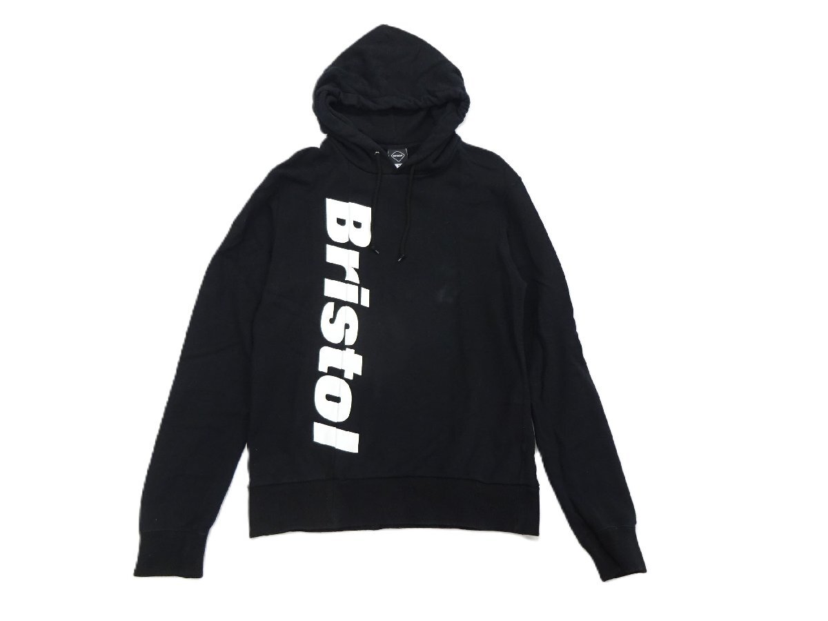 18SS F.C.Real Bristol ロゴ パーカー フーディー メンズ ブラック M 
