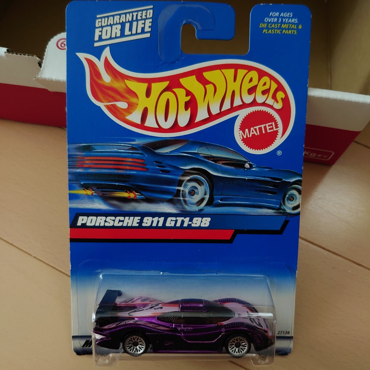 HOTWHEELS ホットウィール PORSCHE 911 GT1-98 ポルシェ ミニカー レア_1