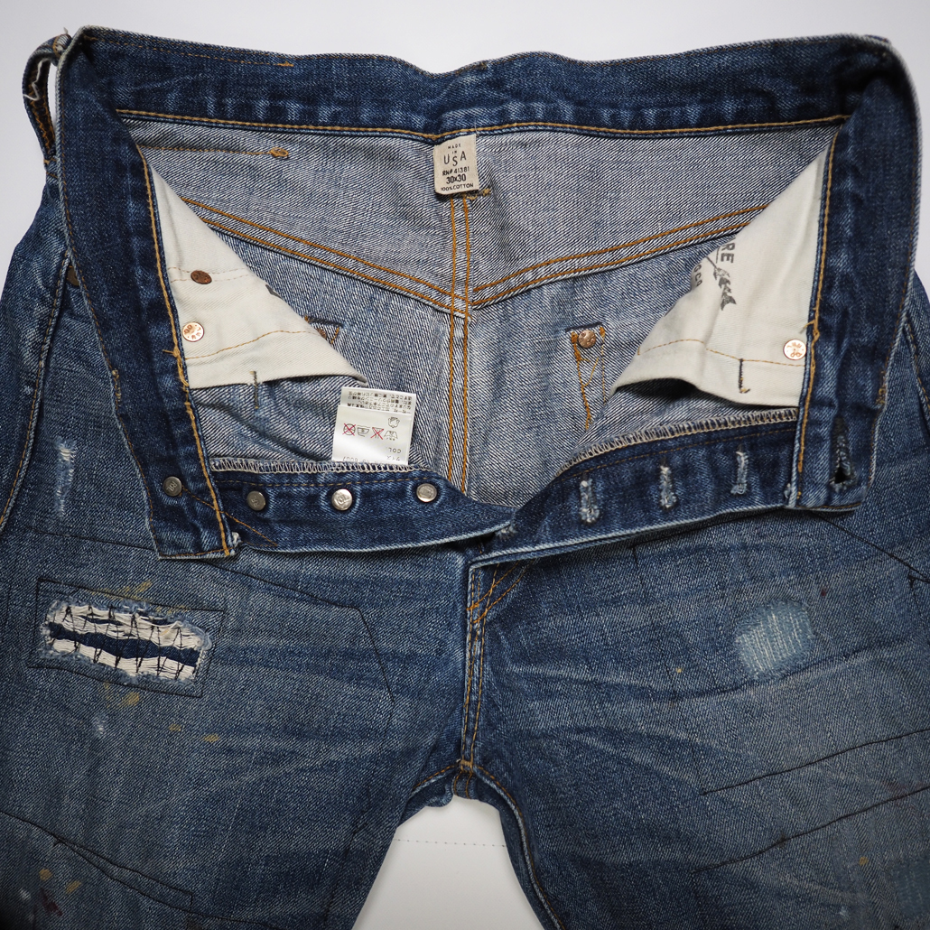 名作】RRL ダブルアールエル DENIM PANTS 《HILLSIDE》 STRAIGHT LEG 