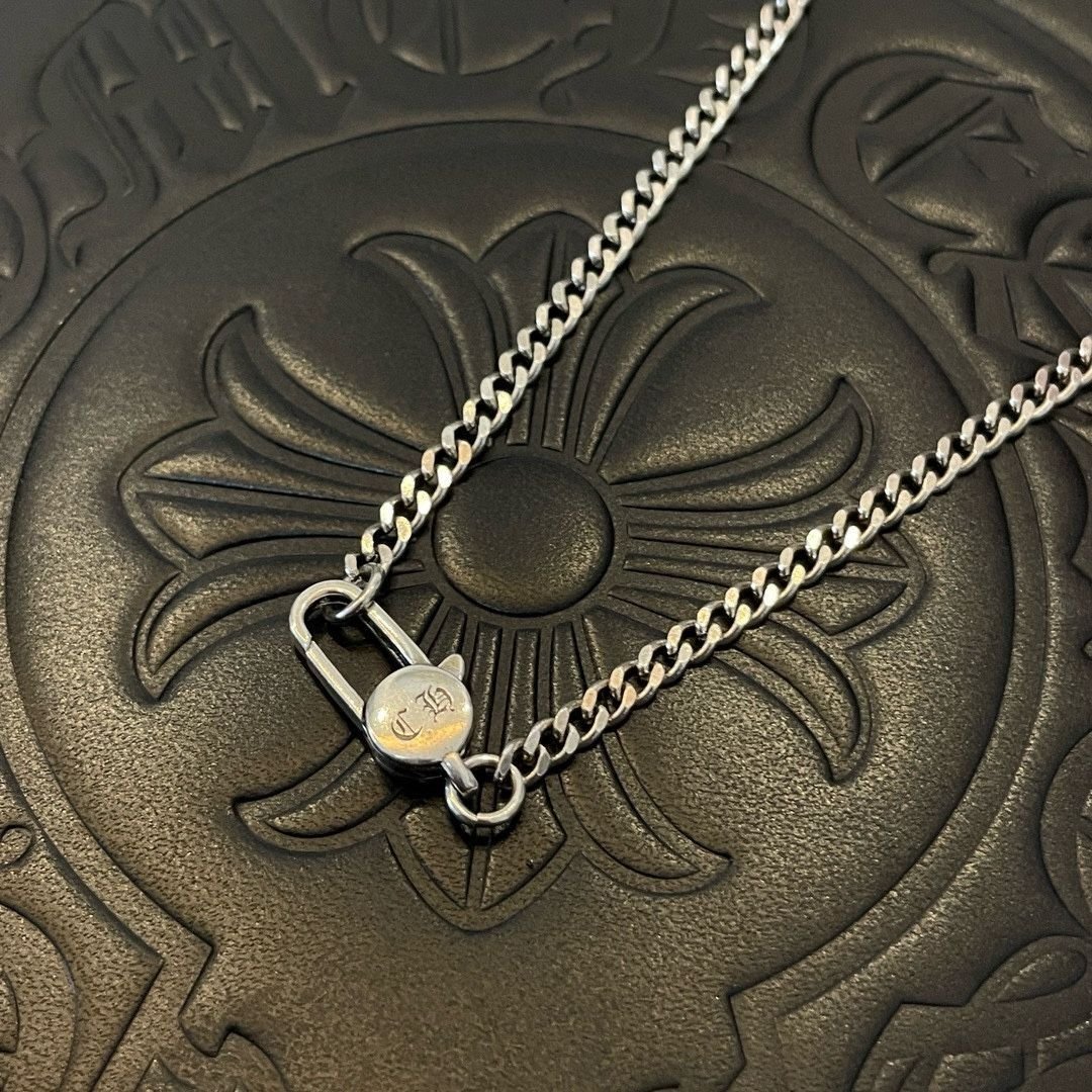 ★美品★★新品未使用★ Chrome Hearts クロムハーツ フラワーキューブペンダントネックレス_8