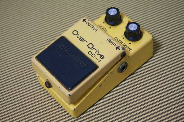 BOSS 銀ネジ OD-1 JRC4558D シリアル9900 初期79～80年製(オーバー 