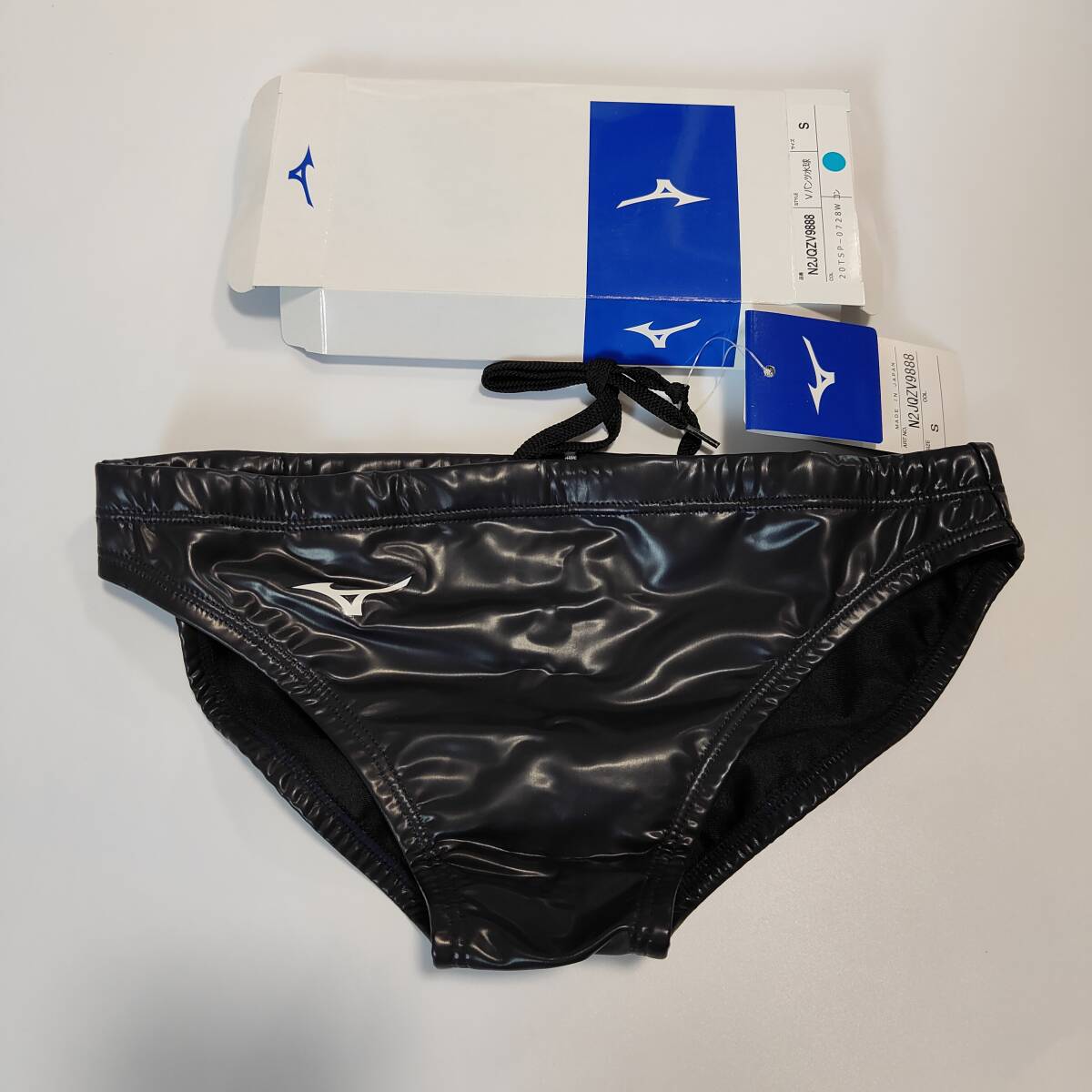 ポロパン　水球　ボックスショート　制作ご依頼商品 ポロパン ウォーターポロ ⁄ XLサイズ 紺 mizuno ミズノ 競パン