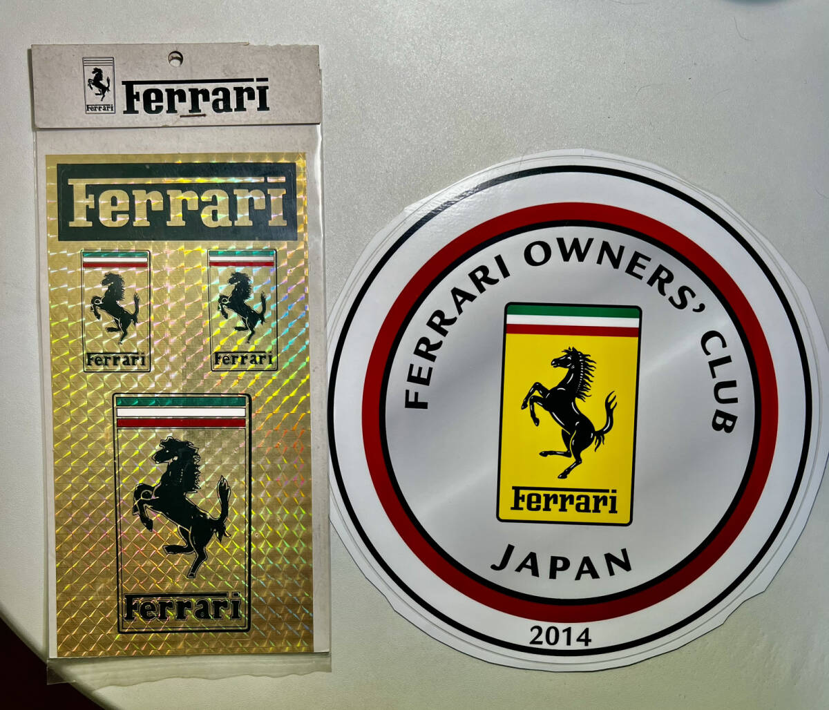 未使用品】Ferrari ピンバッジ 公式ライセンス商品 未使用品Ferrari