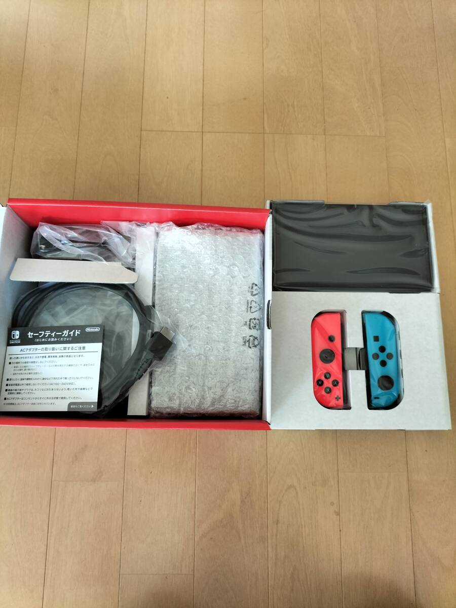 ☆新品未開封☆Nintendo Switch 有機ELモデル ネオンブルー ネオンレッド☆_1