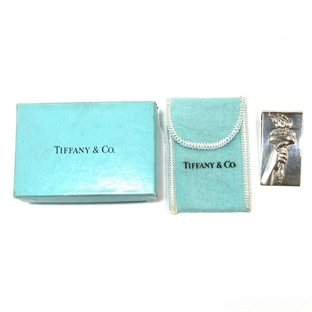 TIFFANY&Co. マネークリップ 聖火 スターリングシルバー STERLING