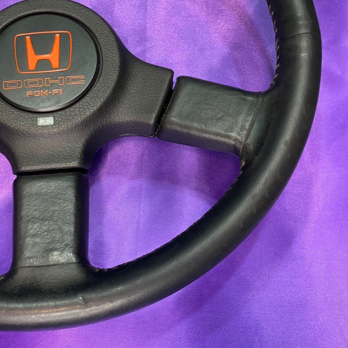 超希少品 HONDA DOHC PGM-F1 ワンダー シビック ステアリング ハンドル