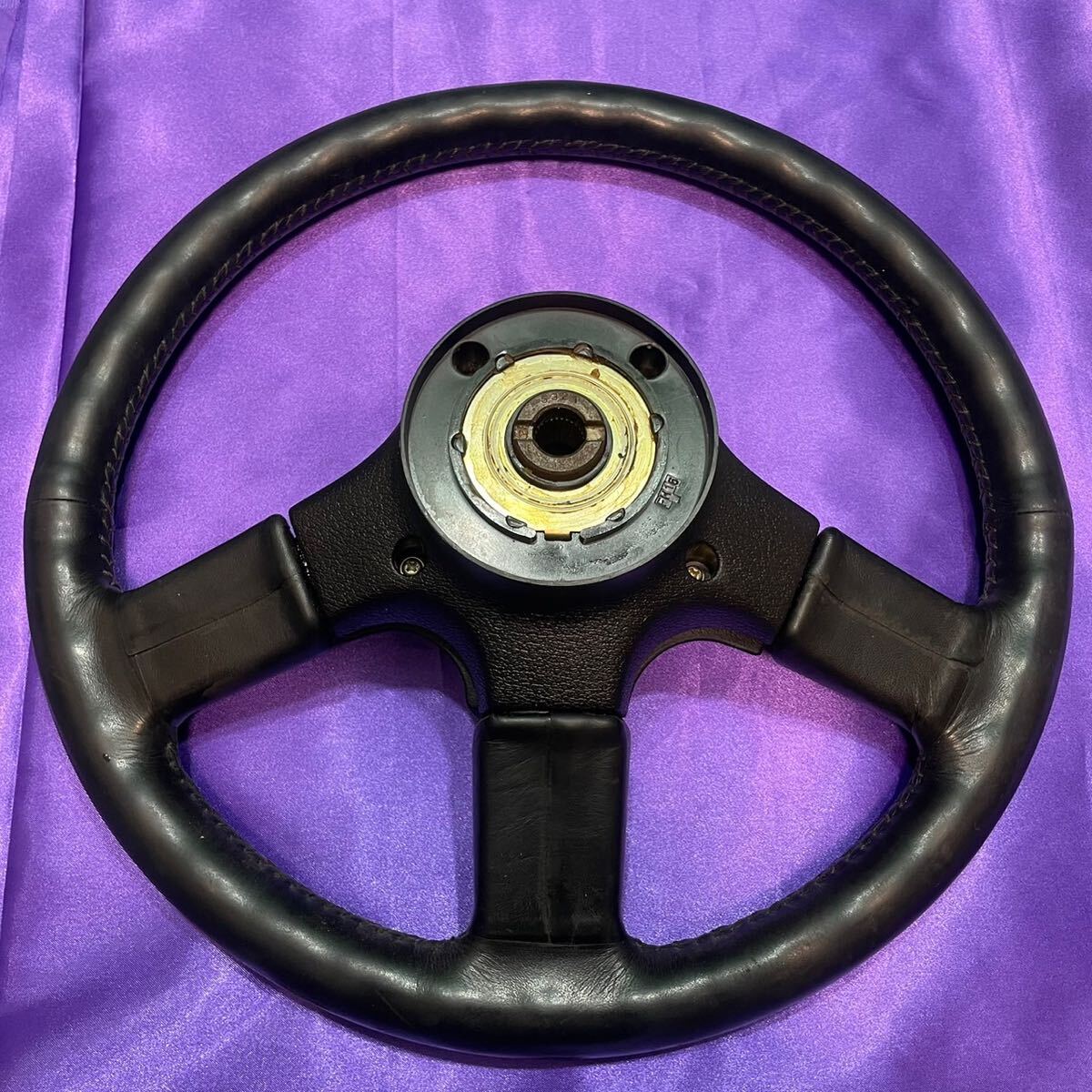 超希少品 HONDA DOHC PGM-F1 ワンダー シビック ステアリング ハンドル