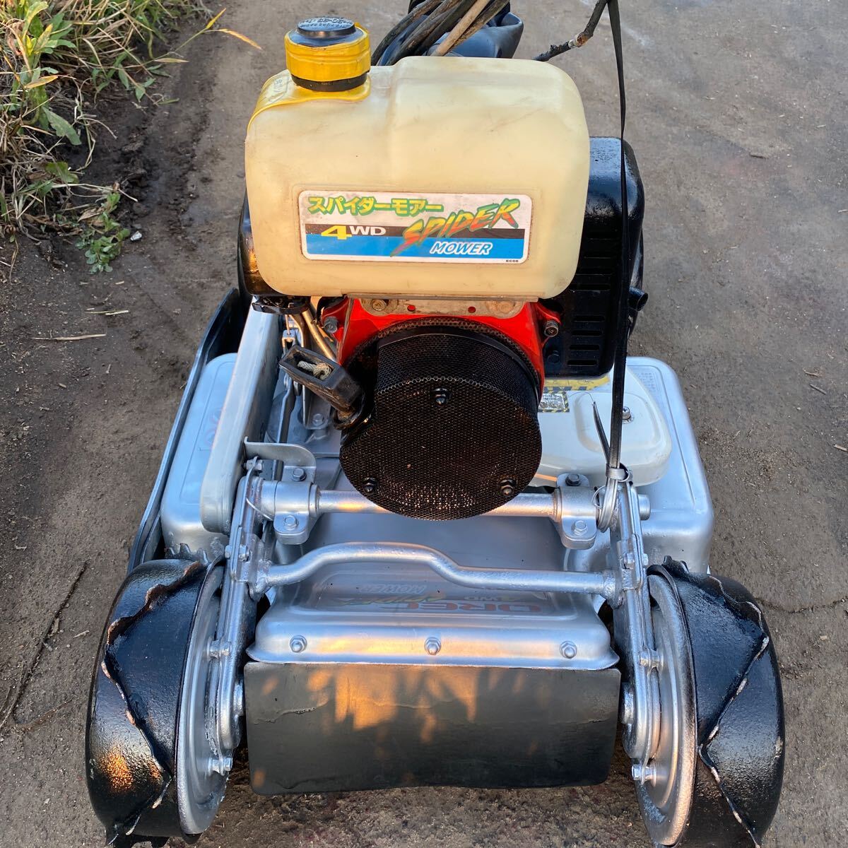 K6894】 共立 スパイダーモア AZ650A 草刈り機 草刈り機 草刈機【始動