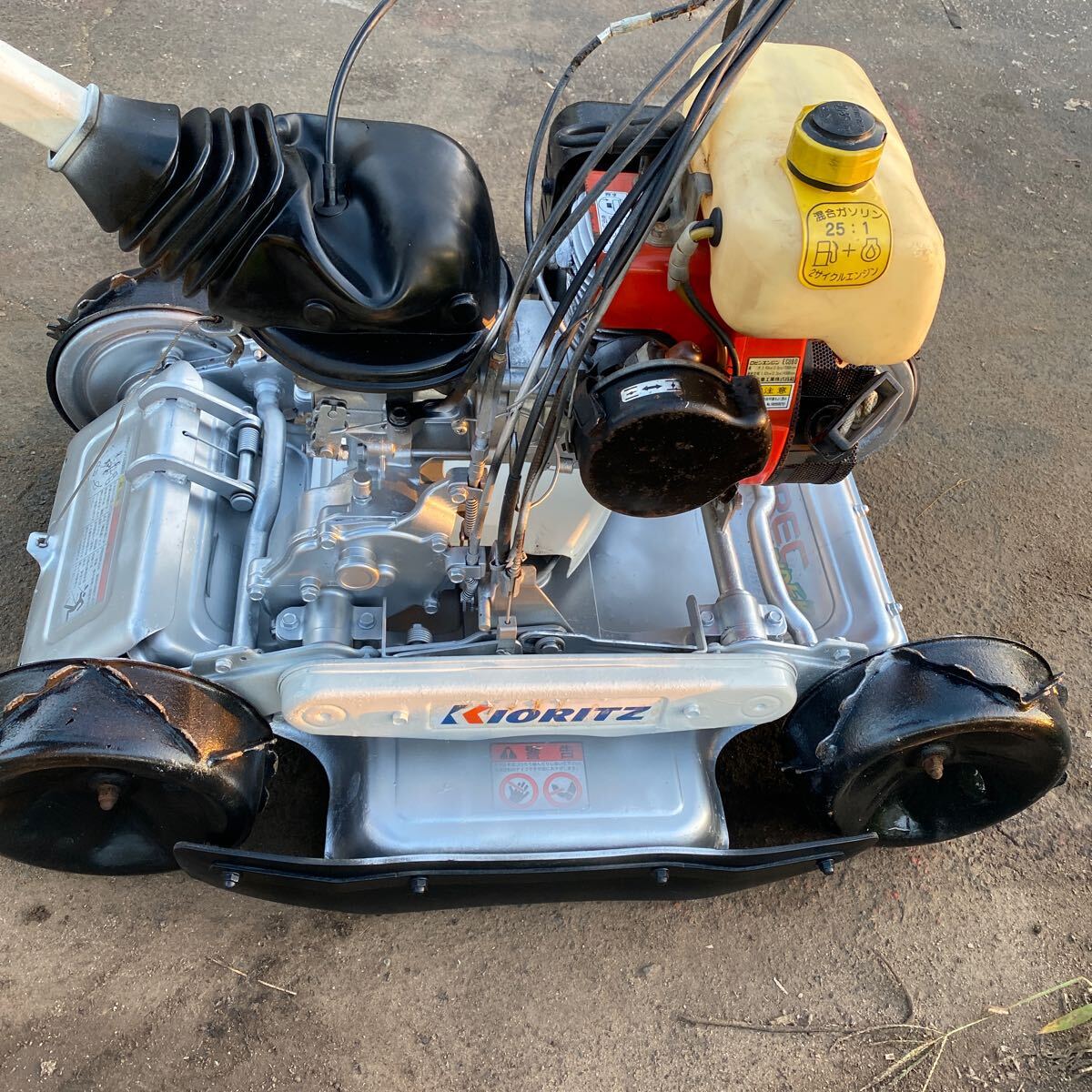 K6894】 共立 スパイダーモア AZ650A 草刈り機 草刈り機 草刈機【始動