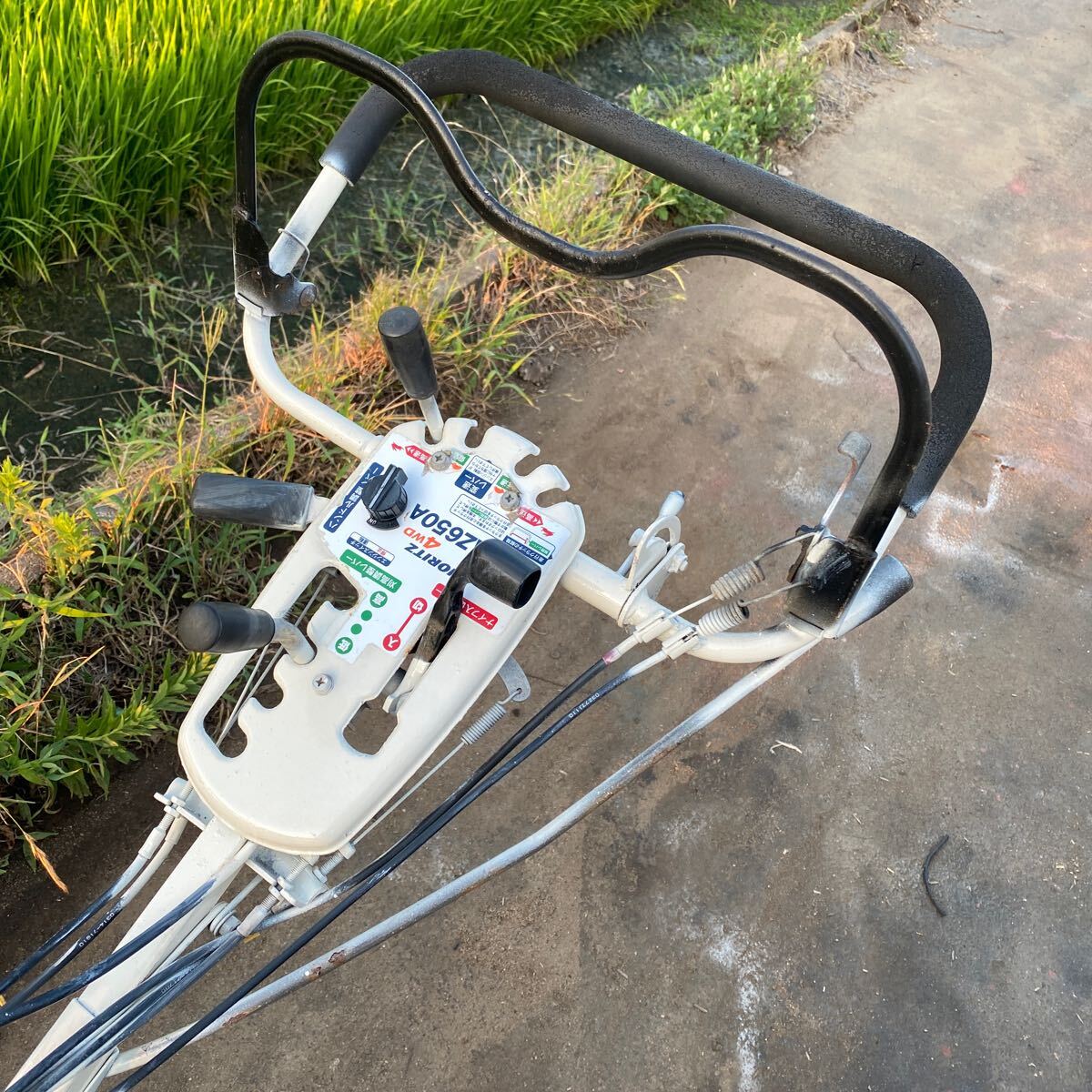 K6894】 共立 スパイダーモア AZ650A 草刈り機 草刈り機 草刈機【始動