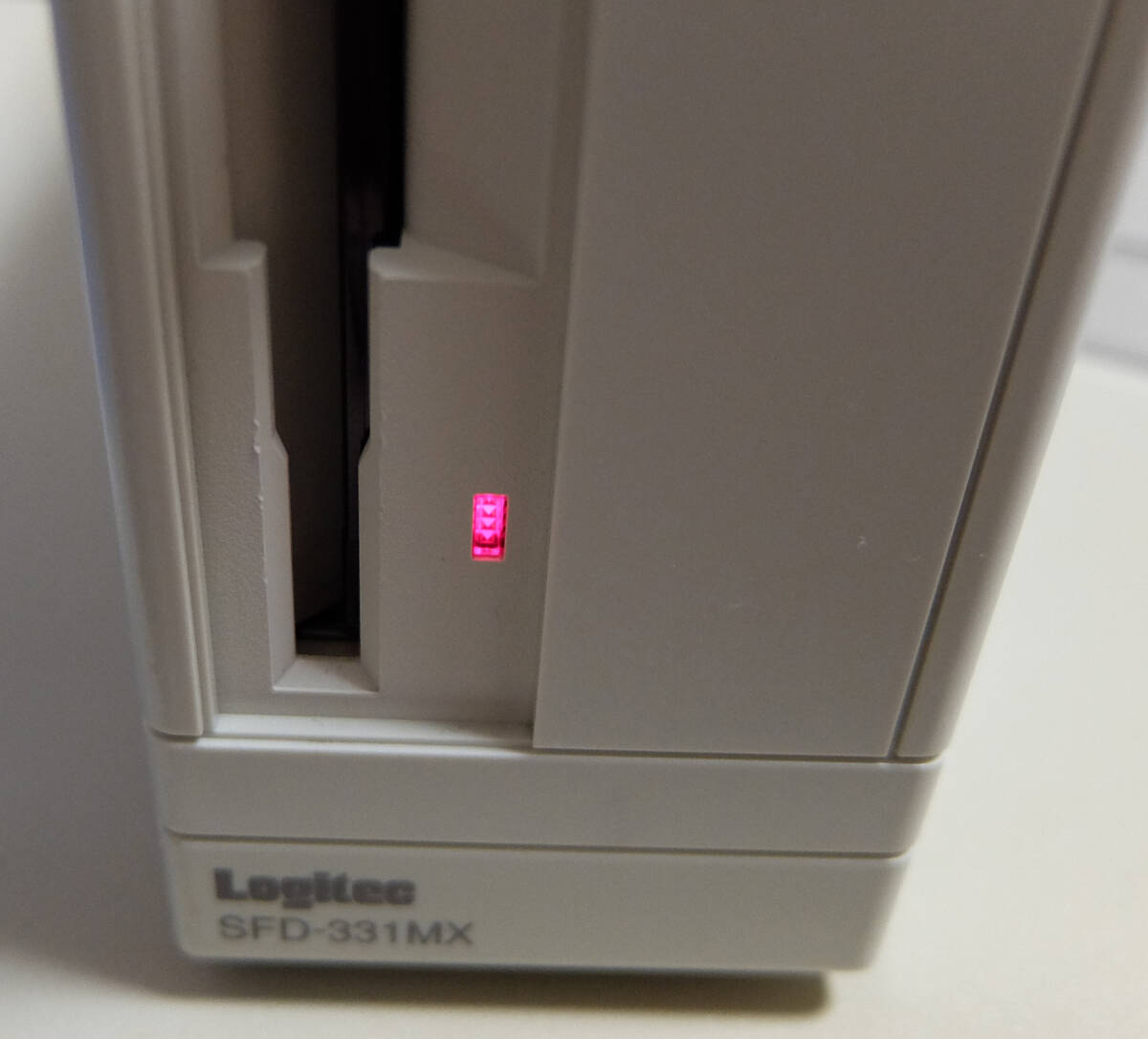 ▽PC-98用 Logitec SFD-331MX 3.5インチフロッピードライブ(PC-98