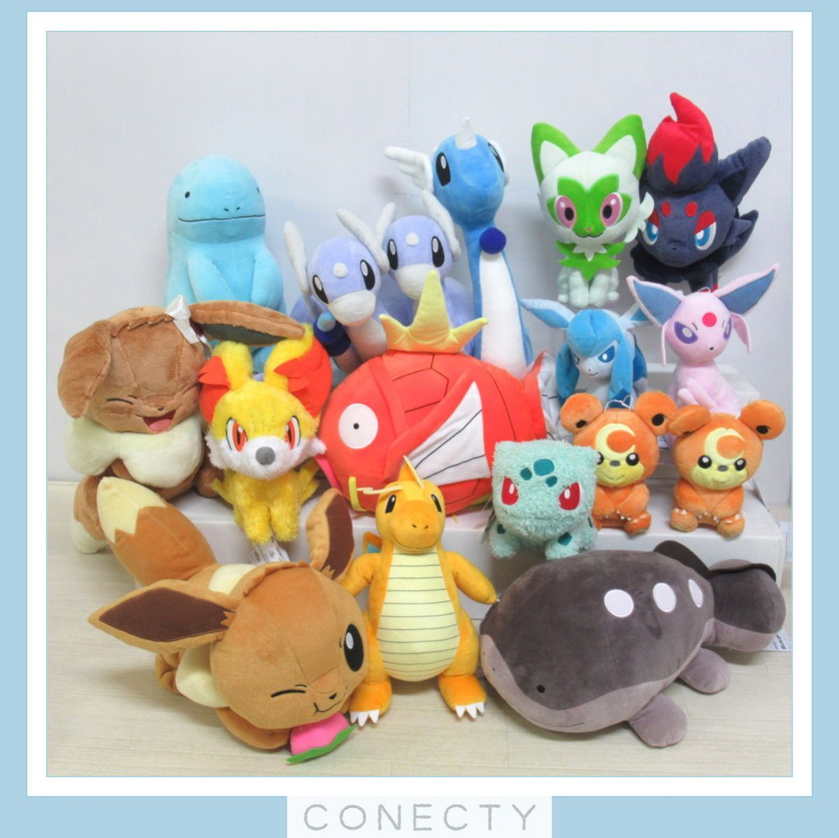 【T】　ポケモン　ぬいぐるみ　14個　まとめ売り　タグ付き　めちゃもふぐっと ポケモン ぬいぐるみ タグ付き☆セット めちゃもふぐっと 他/イーブイ
