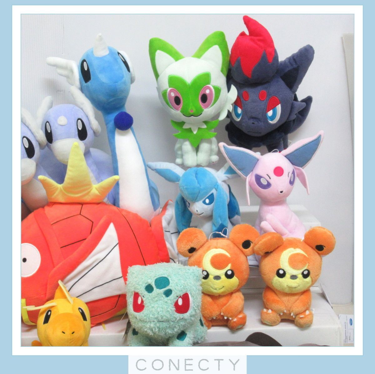 めちゃもふぐっとぬいぐるみ　ポケモン　10体セット　ダグ付き ポケモン ぬいぐるみ タグ付き☆セット めちゃもふぐっと 他/イーブイ