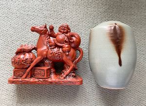 干支置物 とこなめ焼き 常滑焼 龍 縁起物 置物 干支置物 常滑焼の値段と価格推移は？｜2件の売買データから干支置物