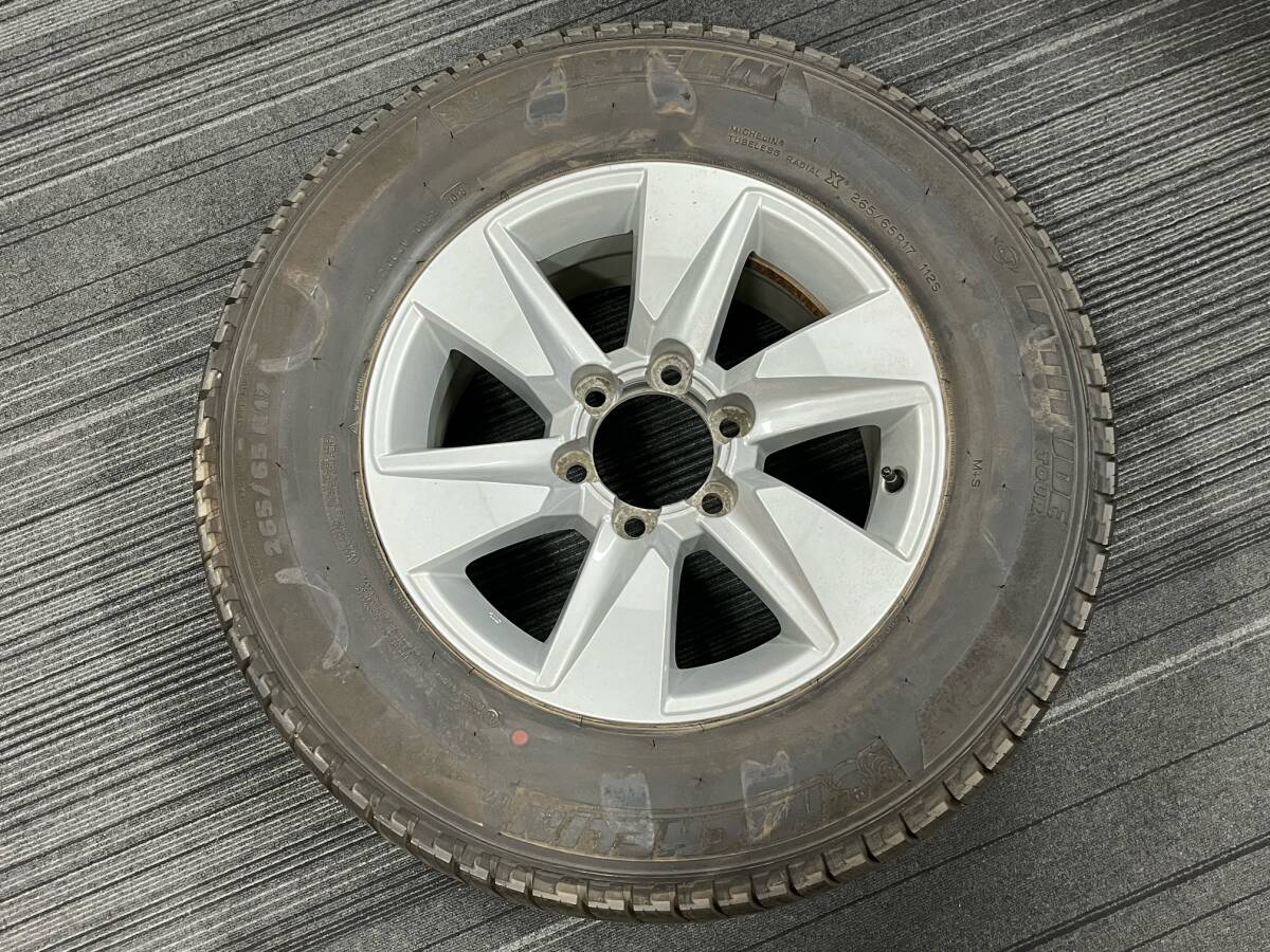 TOYOTA トヨタ 150系 後期 プラド 純正 ホイール スペア タイヤ 265