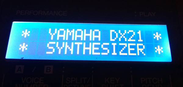 ◇ YAMAHA DX21 FMシンセ◇液晶交換＆メンテナンス済み！(ヤマハ 