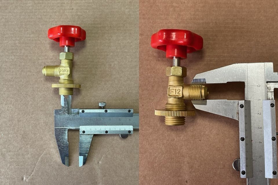 ★送料無料！新品 即決価格 R12用 缶切りバルブ サービス缶バルブ 処分品_3