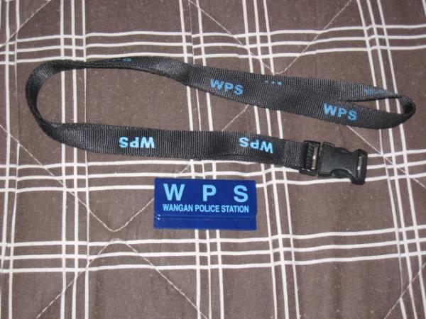 踊る大捜査線 劇用レプリカ 湾岸警察署 通行証 WPSバッジ 新品(警察