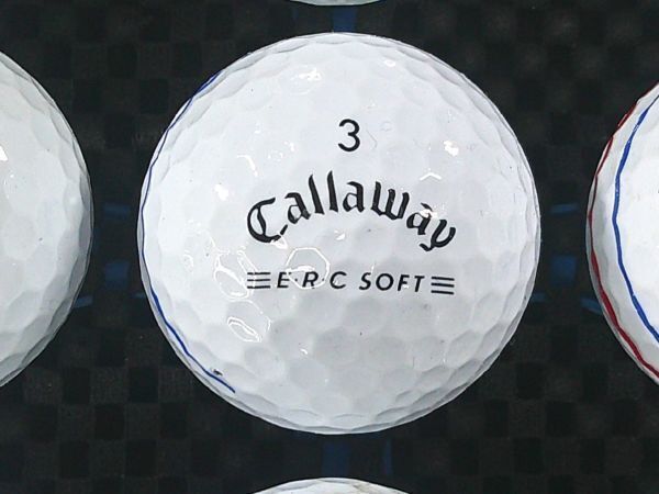 [G3M-13C] Callaway ERC SOFT Triple Track 2021年モデル ホワイト 24球 キャロウェイ トリプルトラック ロストボール_2