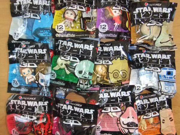 ペプシ★スターウォーズ　エピソード1　3D★全12種★_1