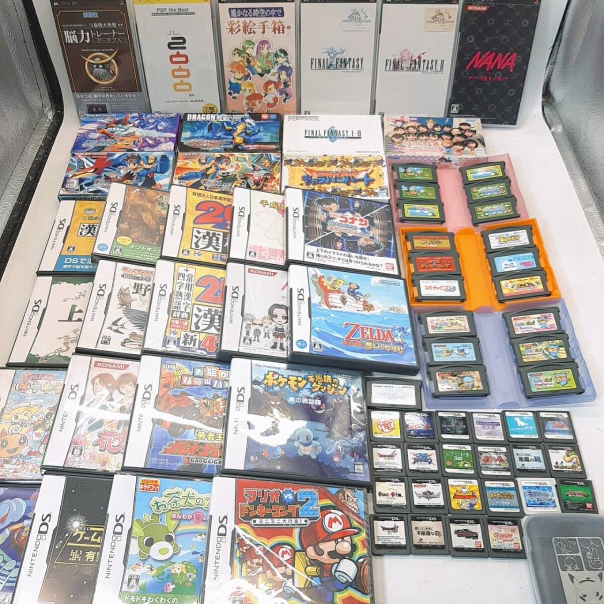 k339【1円～】 ゲームソフト まとめ 大量 Nintendo DS 3DS