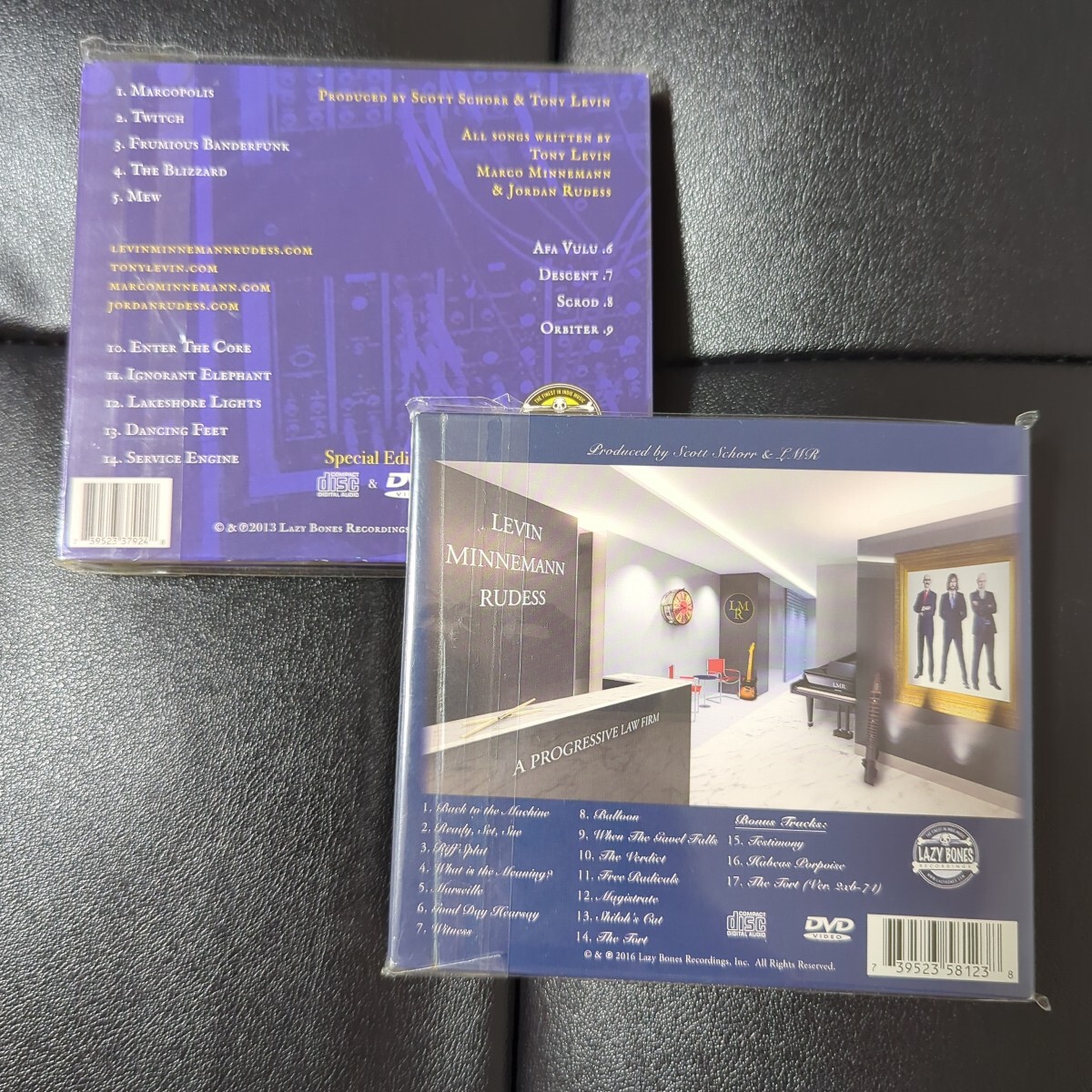 Levin Minnemann Rudess From the Law Offices of LMR CD+DVD Digipak 中古 輸入盤 Liquid Tension Experiment Dream Theater King Crimson_2