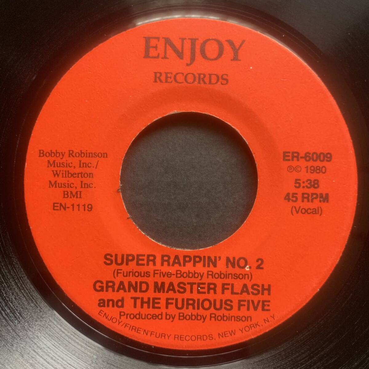 Grand Master Flash and The Furious Five / Super Rappin' No.2 Enjoy ...