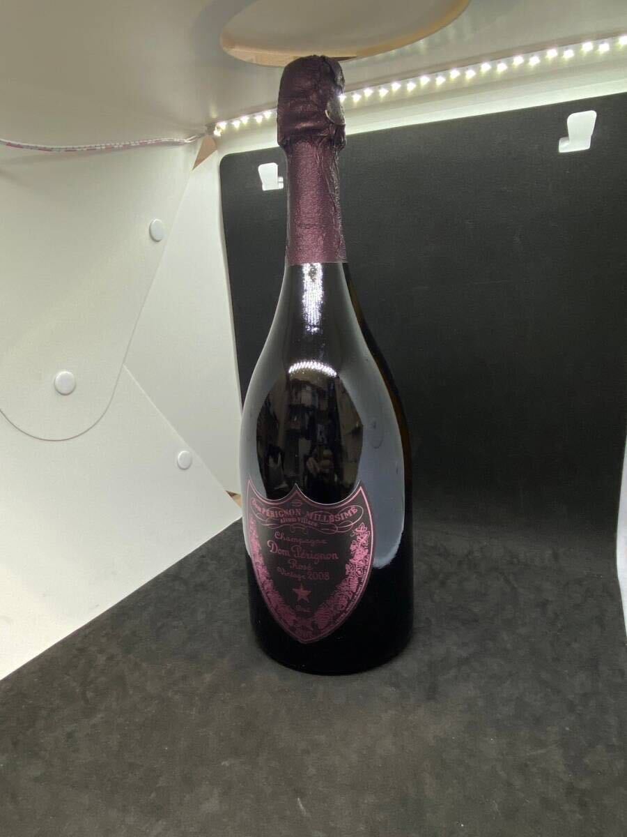 MS-7161 未開栓 Dom Perignon（ドンペリニヨン） ロゼ 2008 12.5％ 750ml シャンパーニュ シャンパン ワイン お酒 希少_1