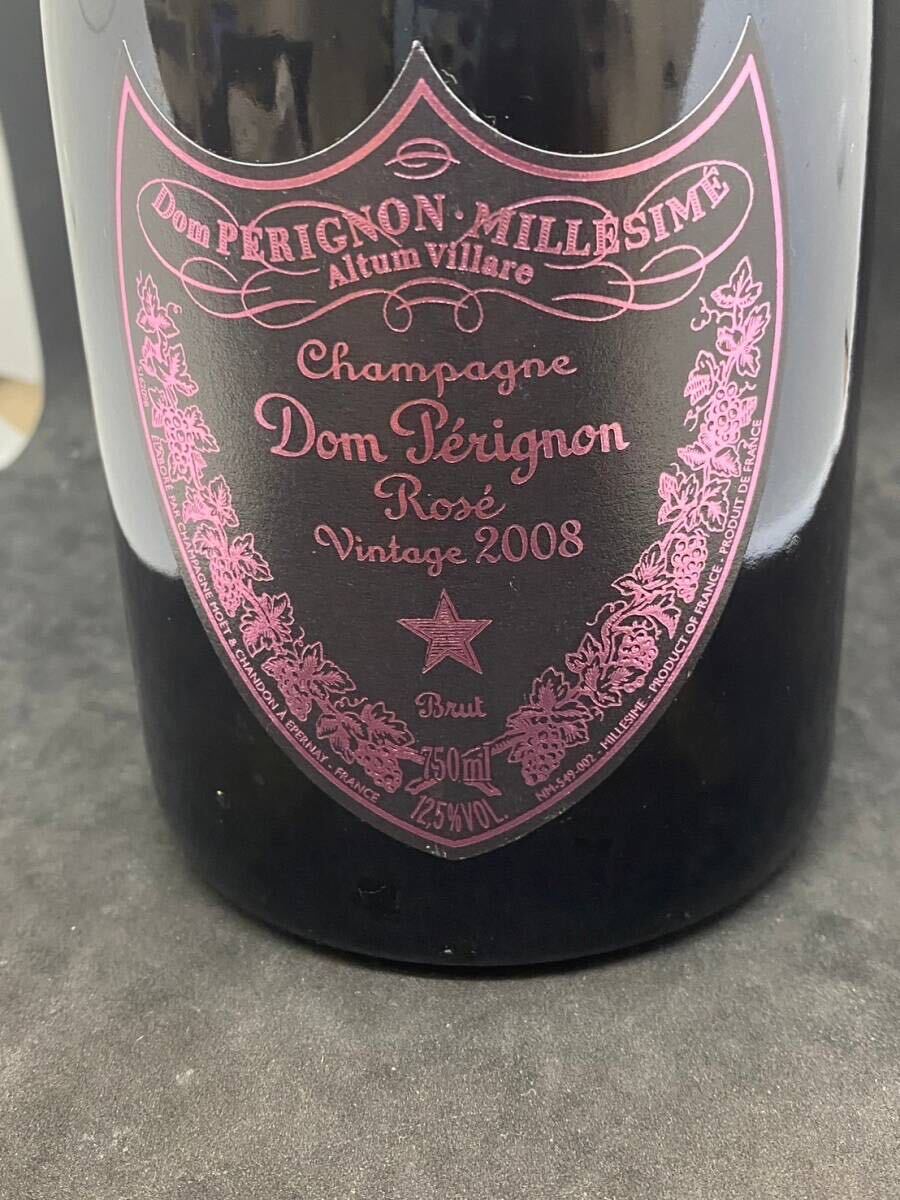 MS-7161 未開栓 Dom Perignon（ドンペリニヨン） ロゼ 2008 12.5％ 750ml シャンパーニュ シャンパン ワイン お酒 希少_2