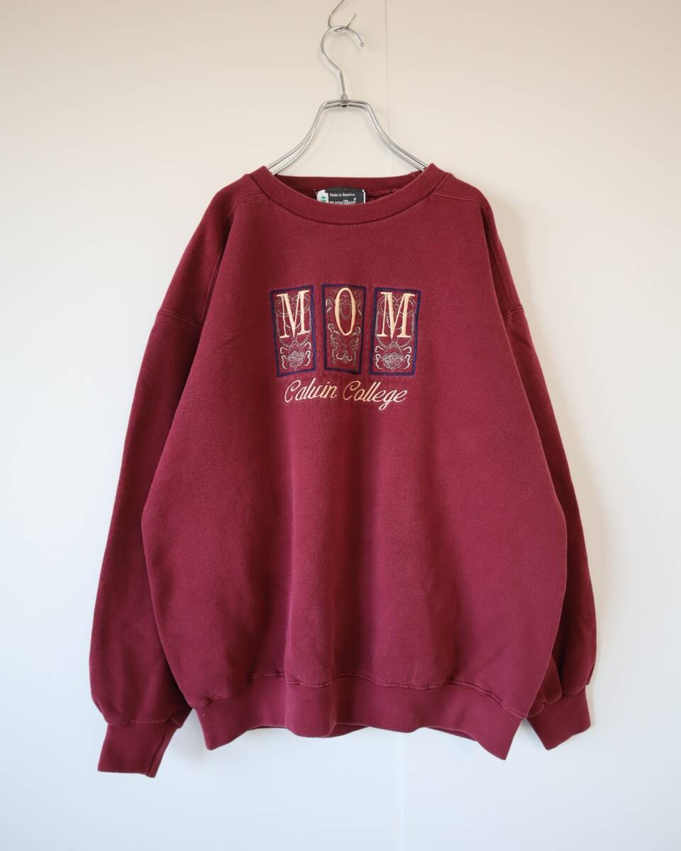SW29 Made in USA Embroidery Design Heavy Weight Sweatshirt 刺繍 デザイン 肉厚 ...