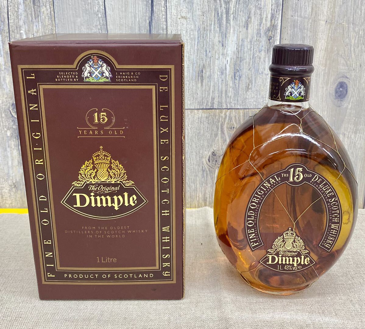N3454〉 古酒 Dimple ディンプル ファインオールド オリジナル