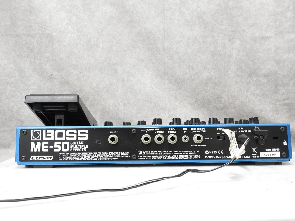 〇 BOSS ボス ME-50 マルチエフェクター　〇中古〇_7