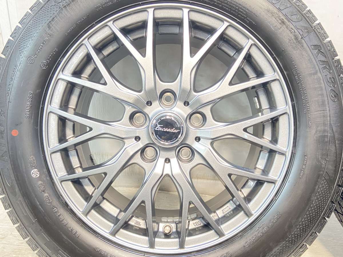 中古タイヤ スタッドレスタイヤ ホイールセット 4本セット 205/65R16 