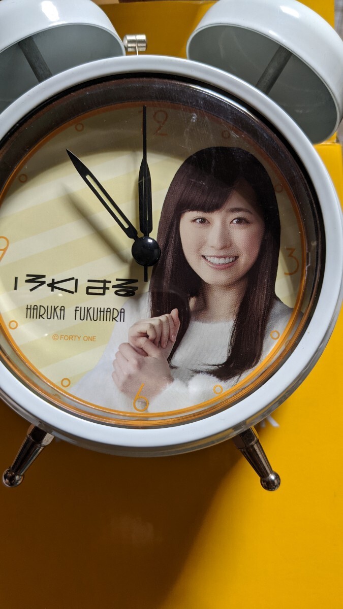 福原遥 ふくはる 目覚まし時計 希少品 福原遥 目覚まし時計とサイリウム セット (目覚し時計)｜売買された