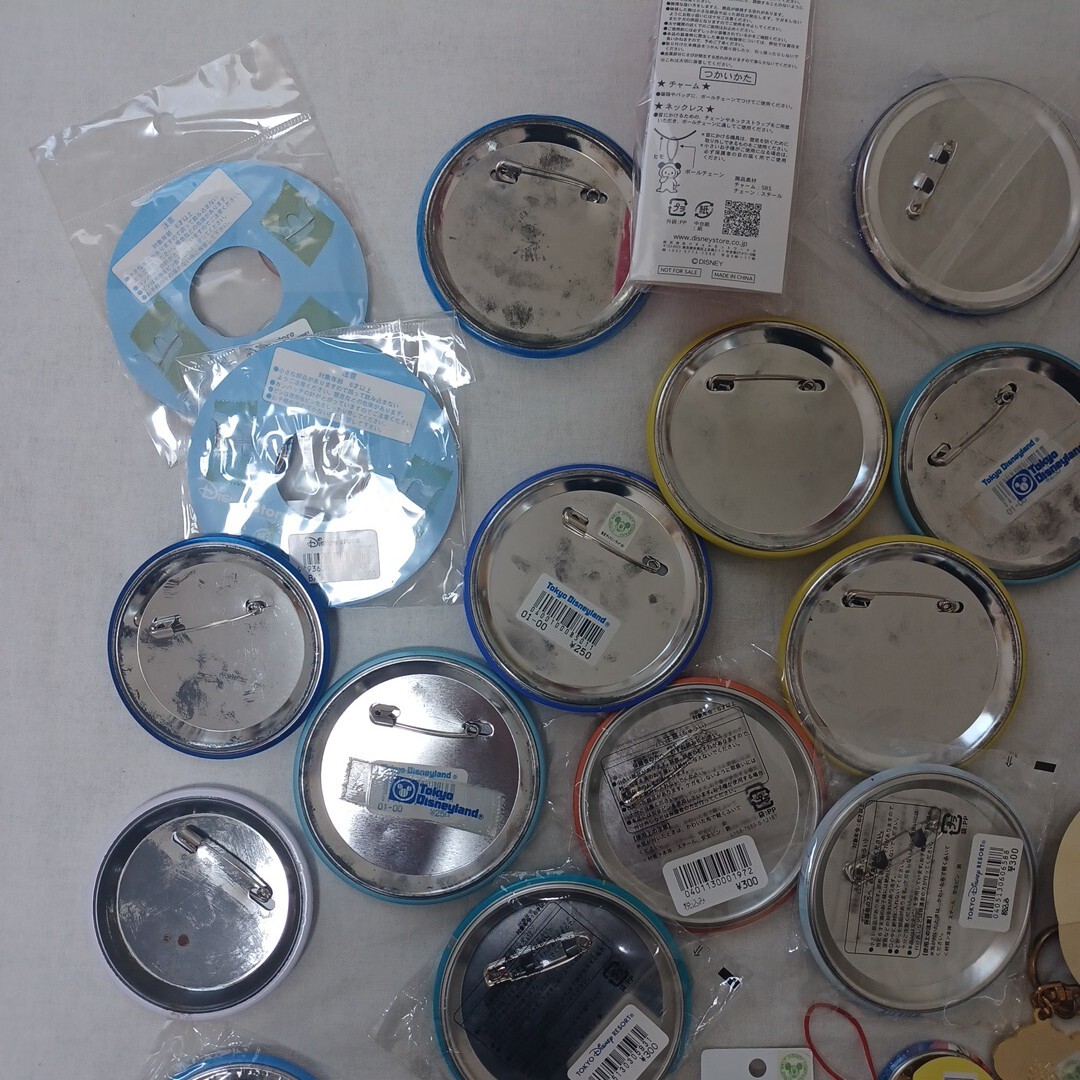 ディズニー　缶バッジ キーホルダー レトロ_7