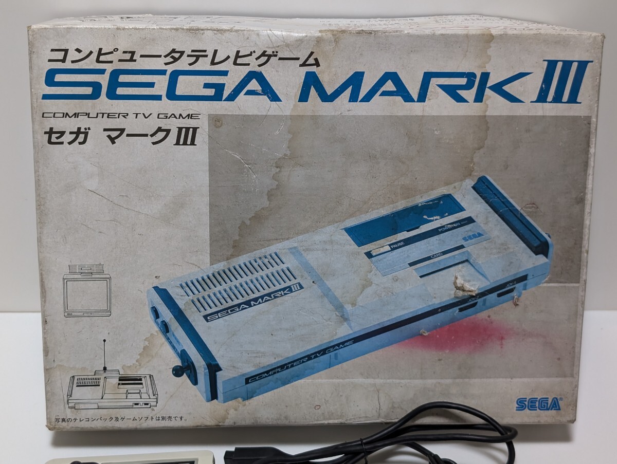 希少☆SEGA MARK III☆付属品付☆セガ マーク3 レトロ ゲーム機