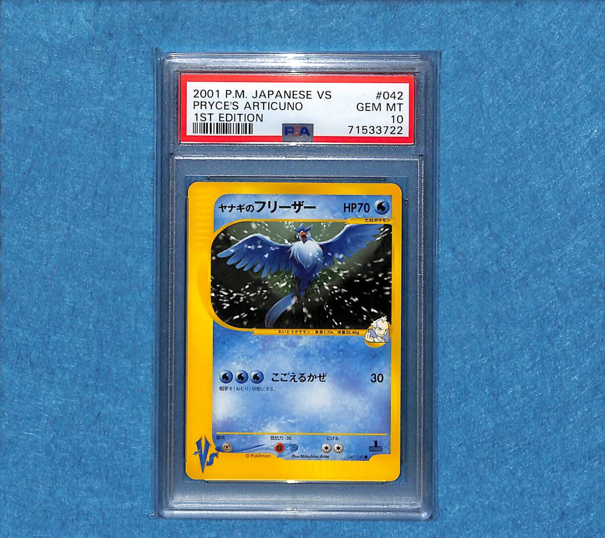 PSA10 】VS水○042/141ヤナギのフリーザー□リーダーズポケモン